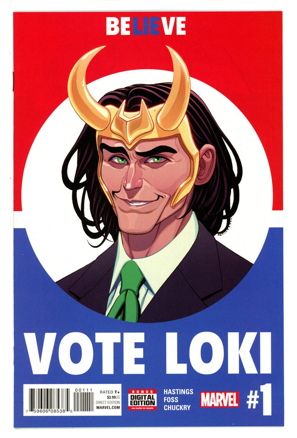 Vote Loki 1 NM- (9.2) (2016)