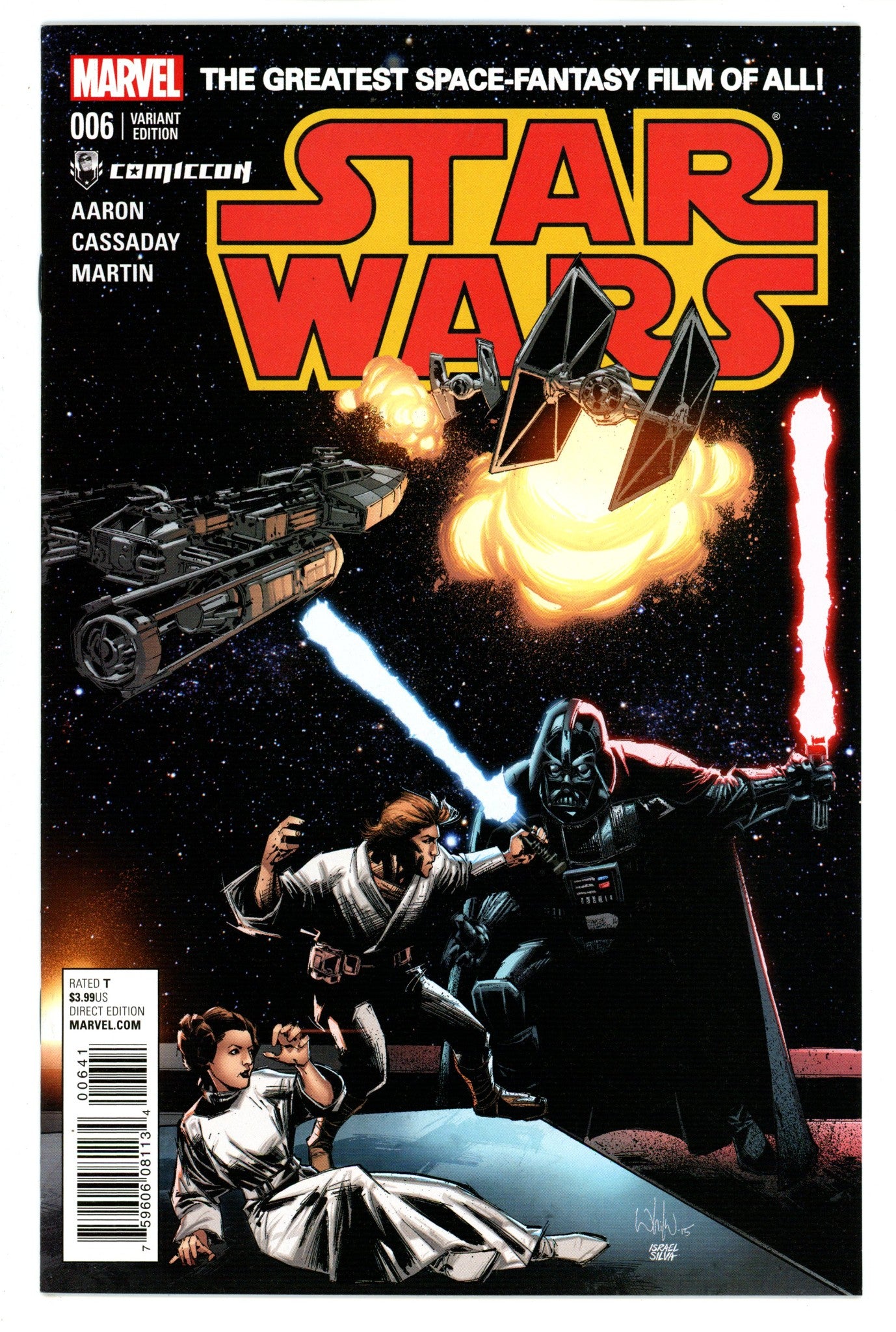 Star Wars Vol 2 6 NM- (9.2) (2015) Portacio Variant 