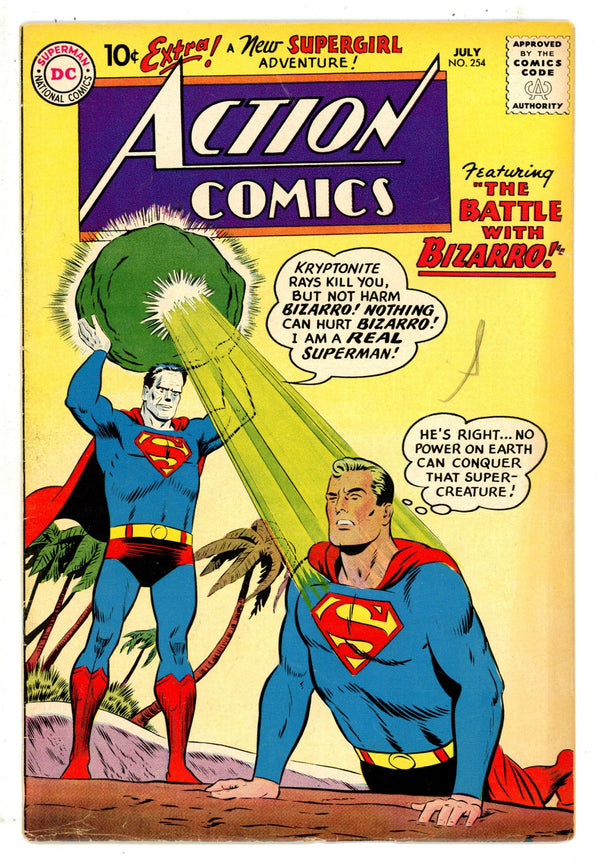Action Comics Vol 1 254 FN- (5.5) (1959)