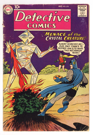 Detective Comics Vol 1 272 FR/GD (1.5) Back Cover Torn (1959)
