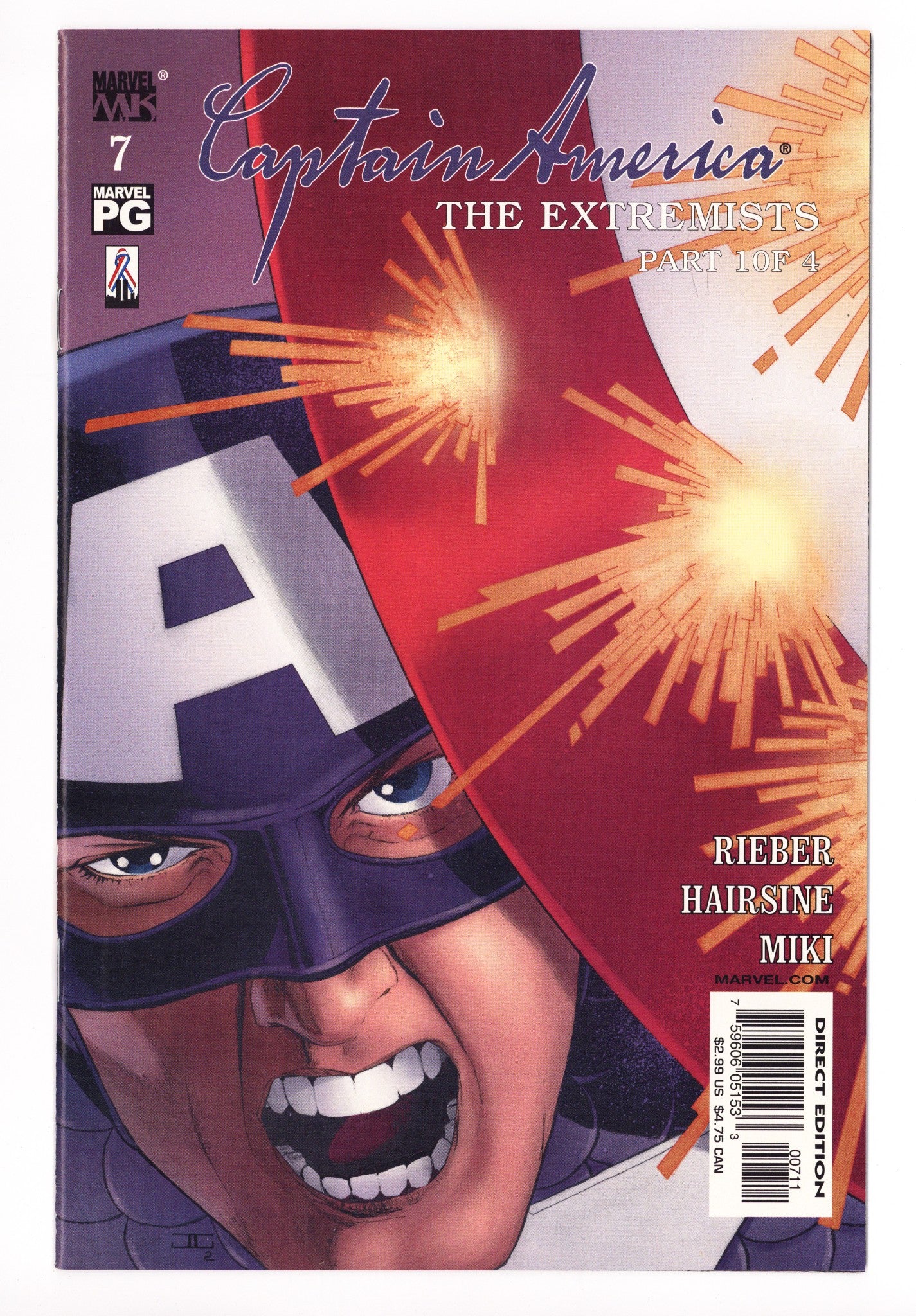 Captain America Vol 4 7 High Grade (2003) 