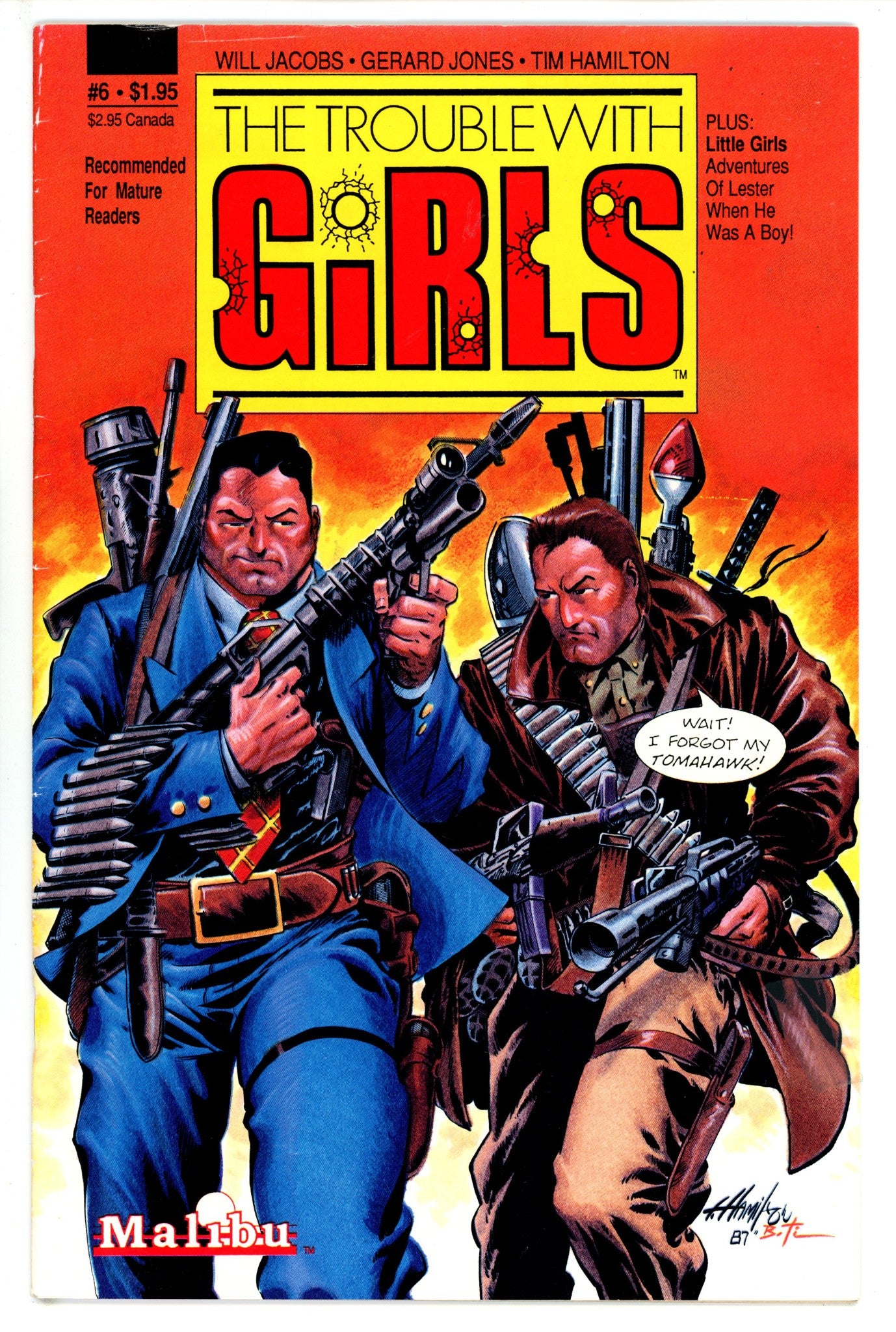 The Trouble With Girls Vol 1 6 (1988)