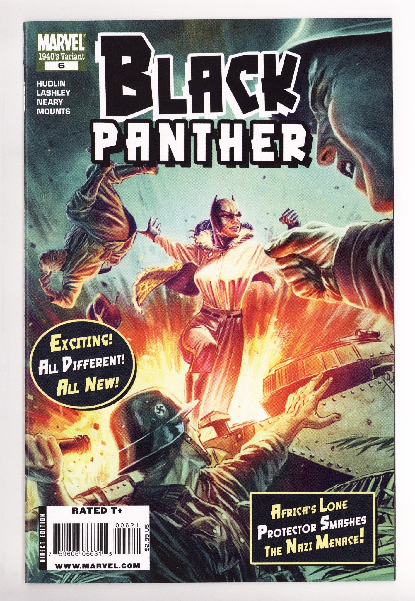 Black Panther Vol 5 6 High Grade (2009) Breitweiser Variant 