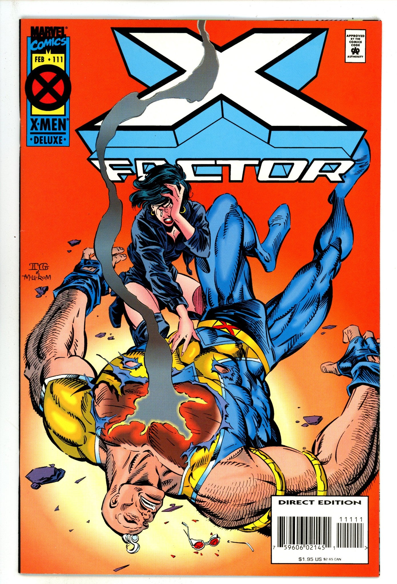 X-Factor Vol 1 111 High Grade (1995) 