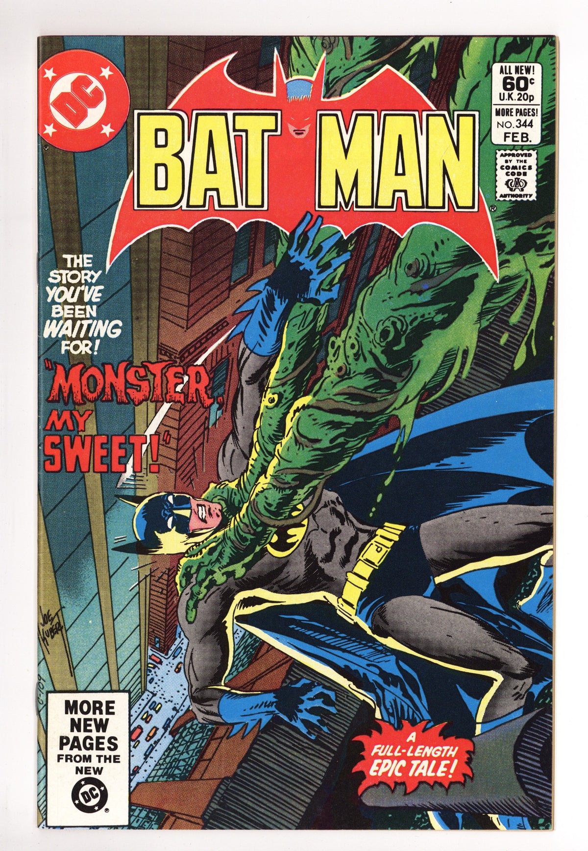 Batman Vol 1 344 Mid Grade DC (1982) | CaptCan Comics — CaptCan Comics Inc