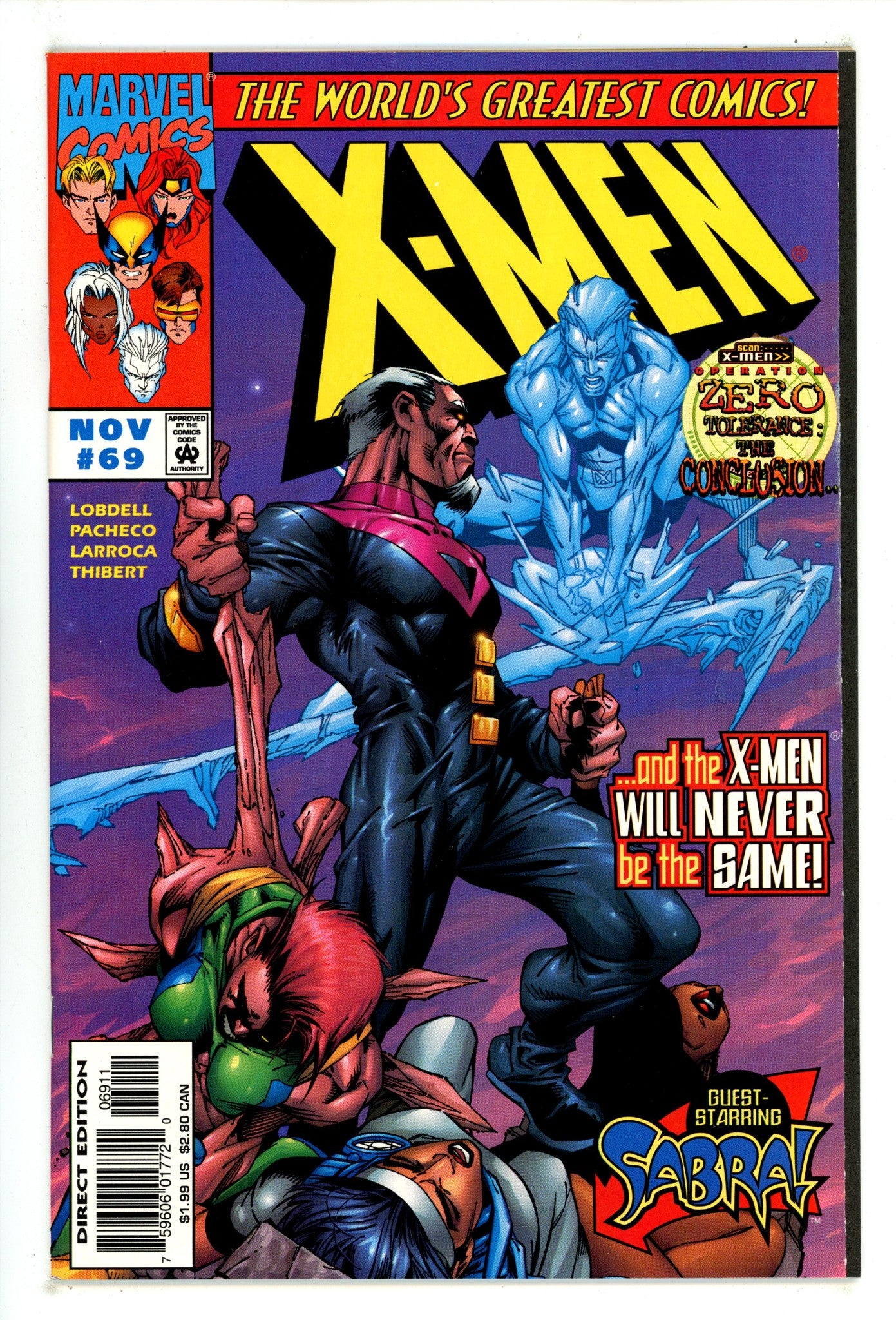 X-Men Vol 1 69 High Grade (1997) 