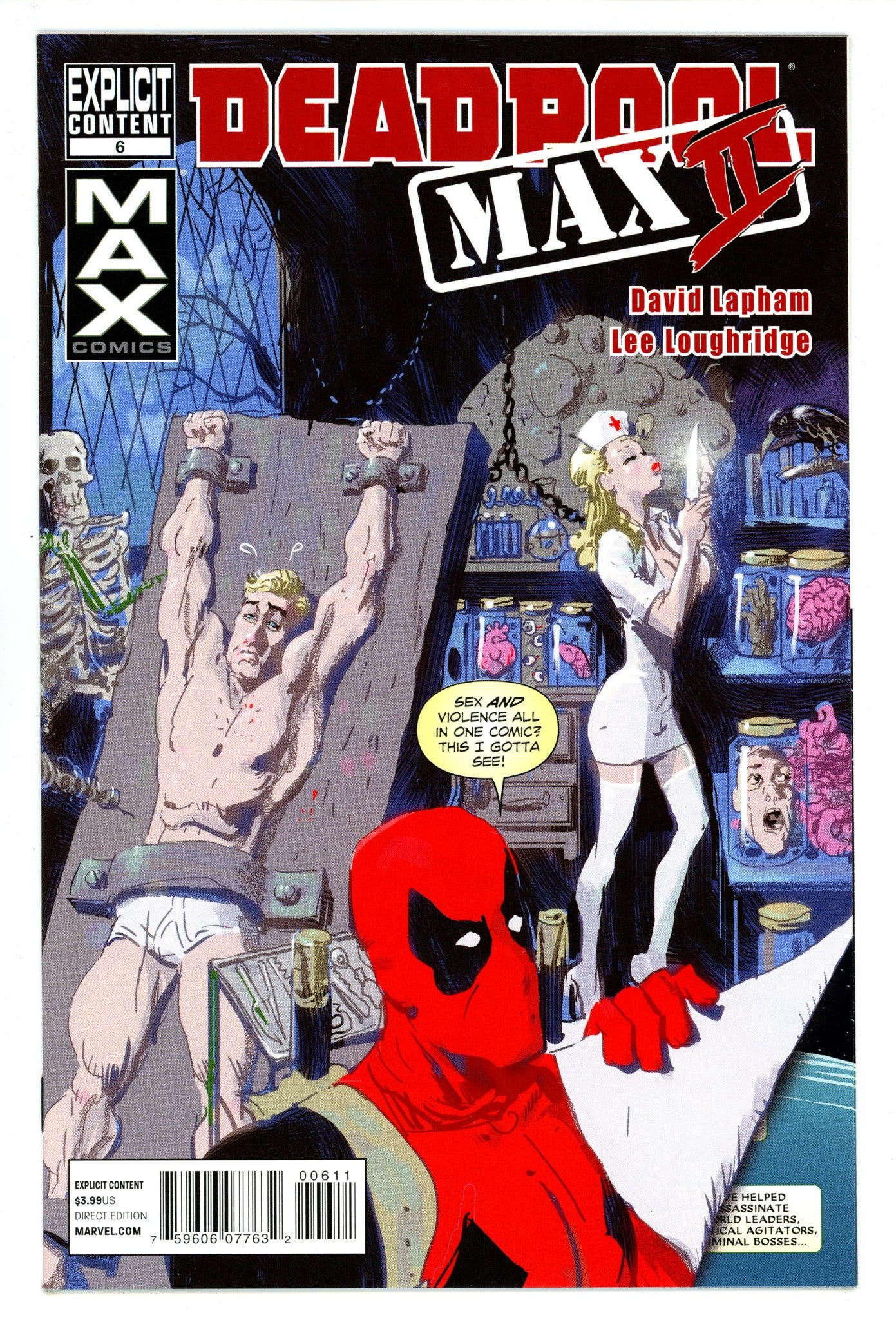 Deadpool Max 2 6 High Grade (2012) 