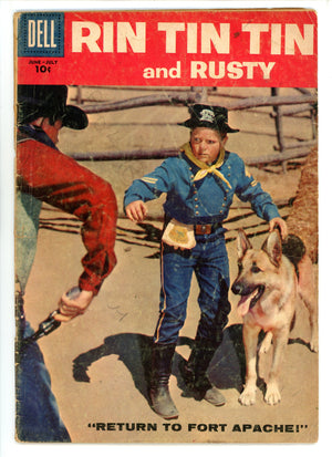 Rin Tin Tin and Rusty 25 GD/VG (3.0) (1958) 