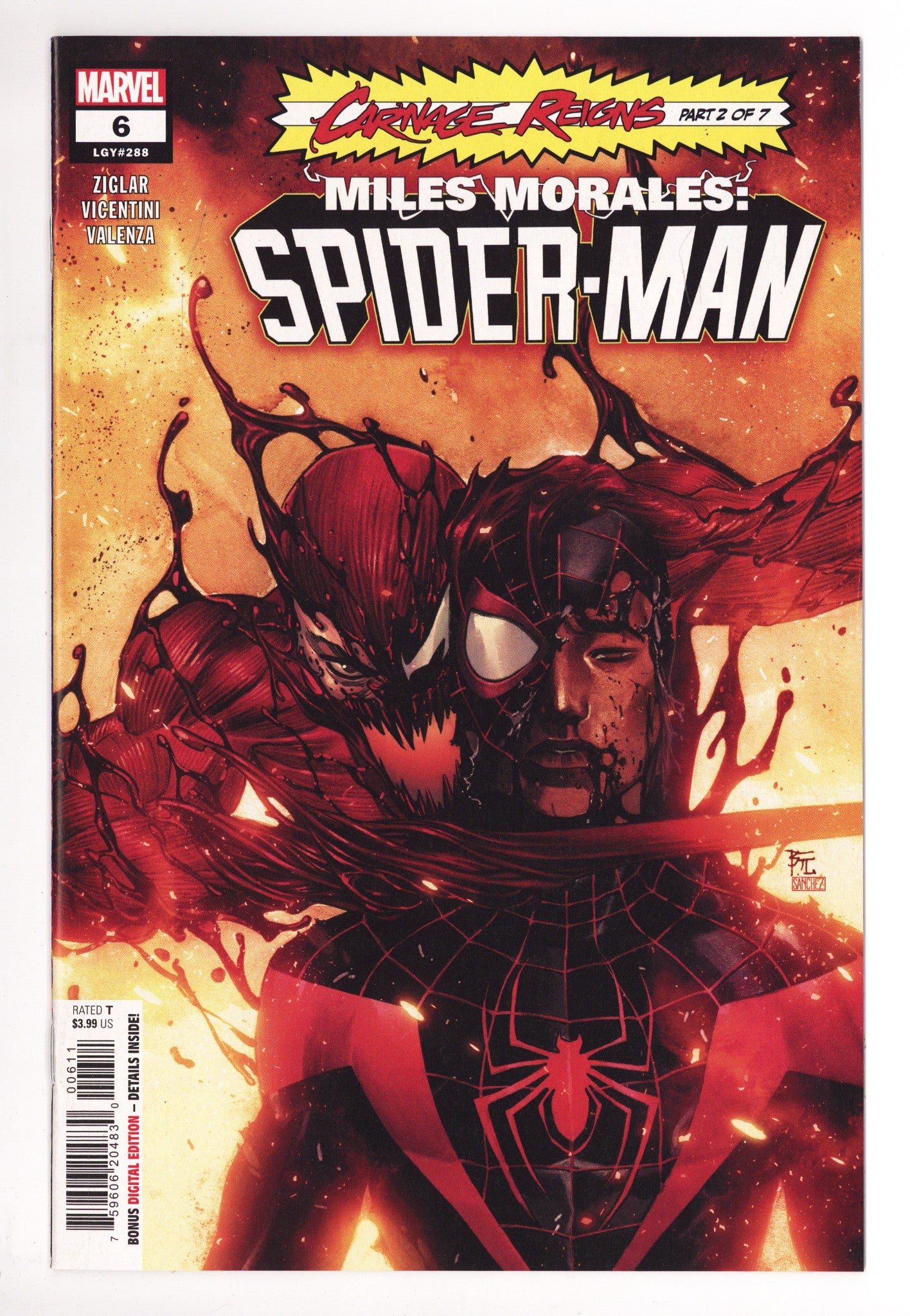 Miles Morales: Spider-Man Vol 2 6 (288) High Grade (2023) 