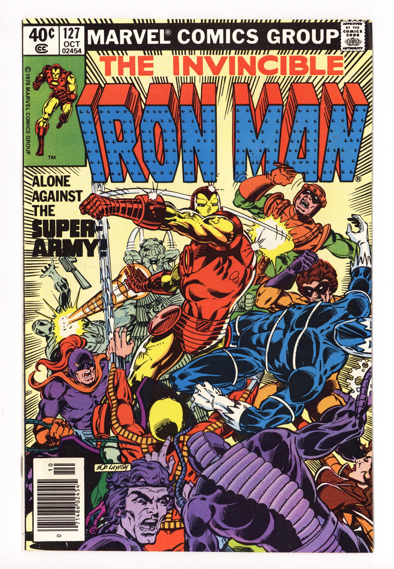 Iron Man Vol 1 127 VF/NM (9.0) (1979) Newsstand 
