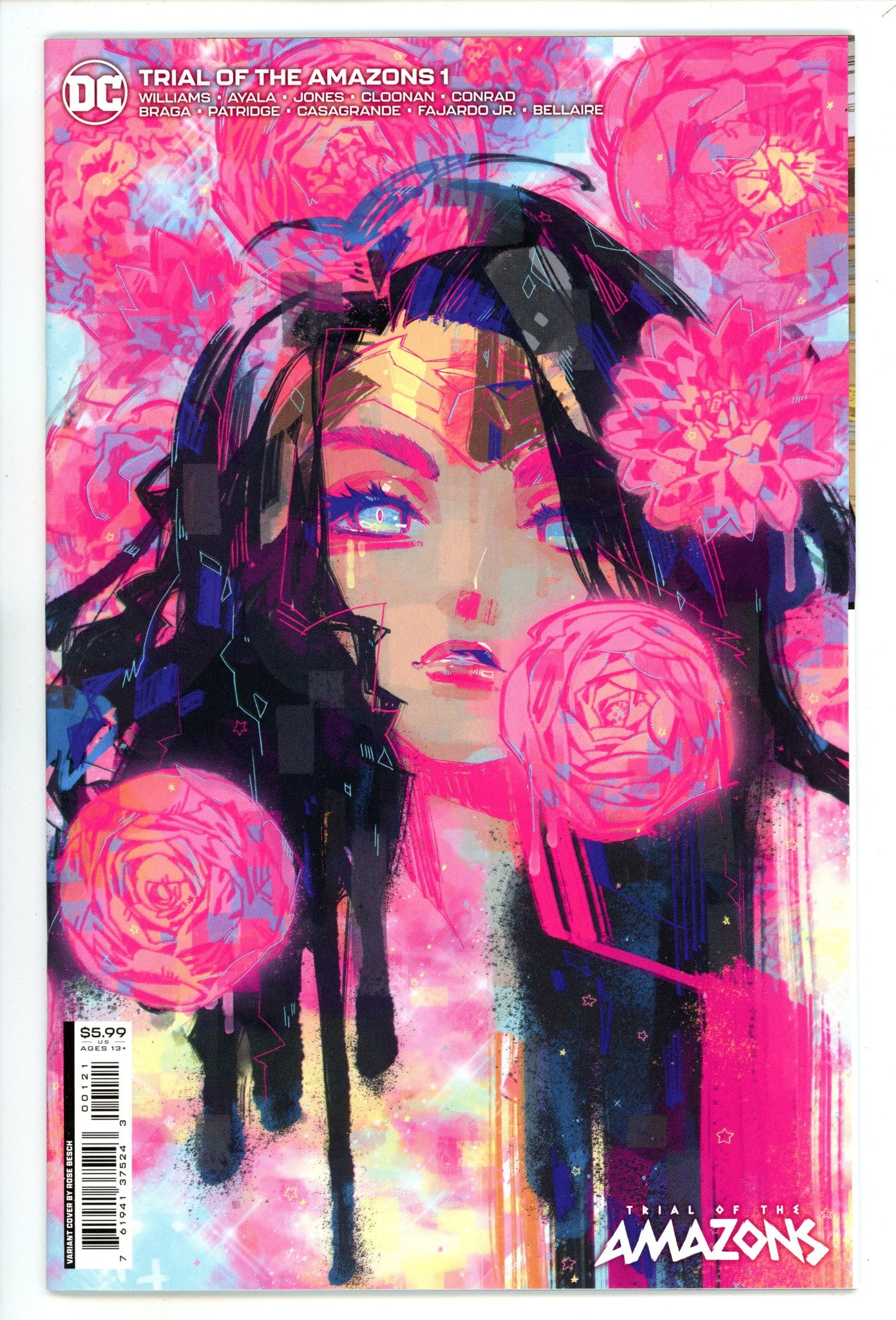 Trial of the Amazons 1 High Grade (2022) Besch Variant 