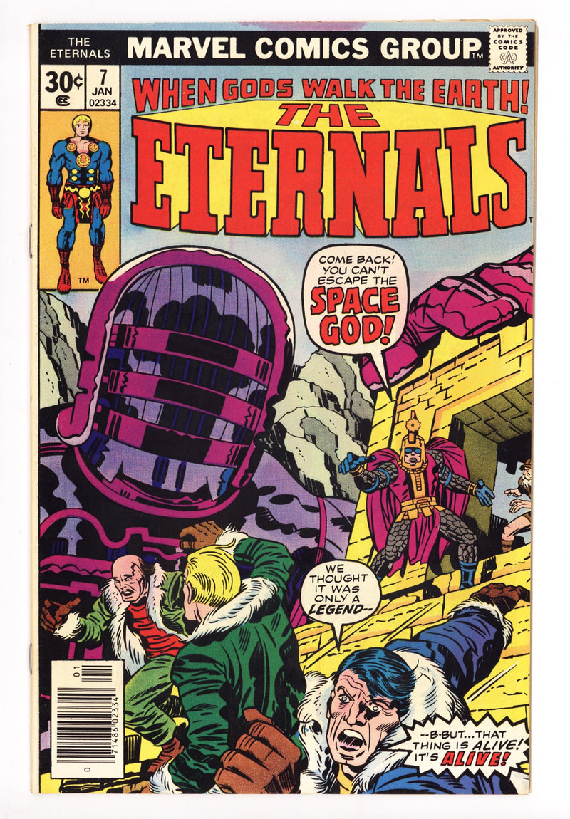 The Eternals Vol 1 7 Mid Grade (1977) 