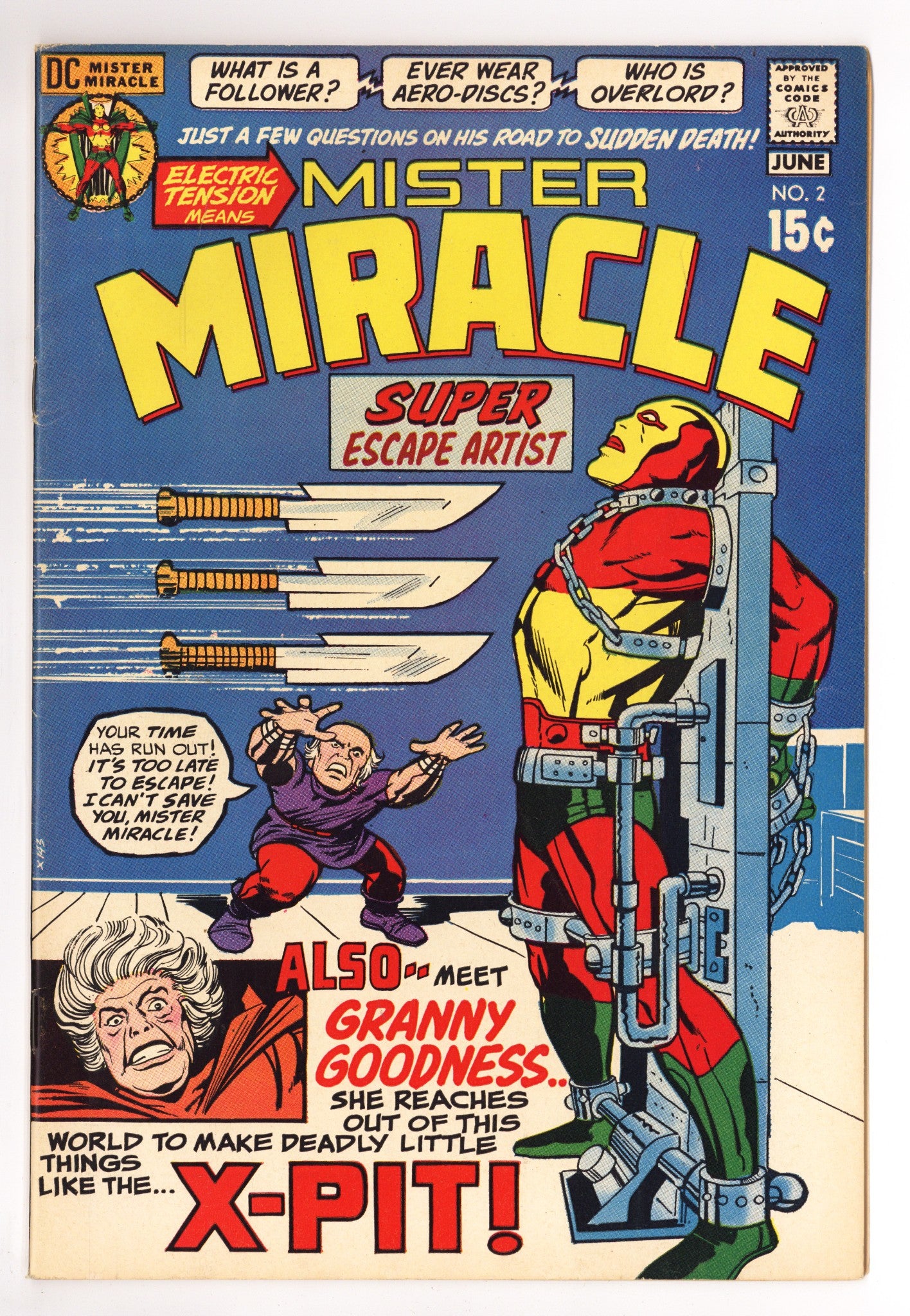 Mister Miracle Vol 1 2 FN (6.0) (1971) 
