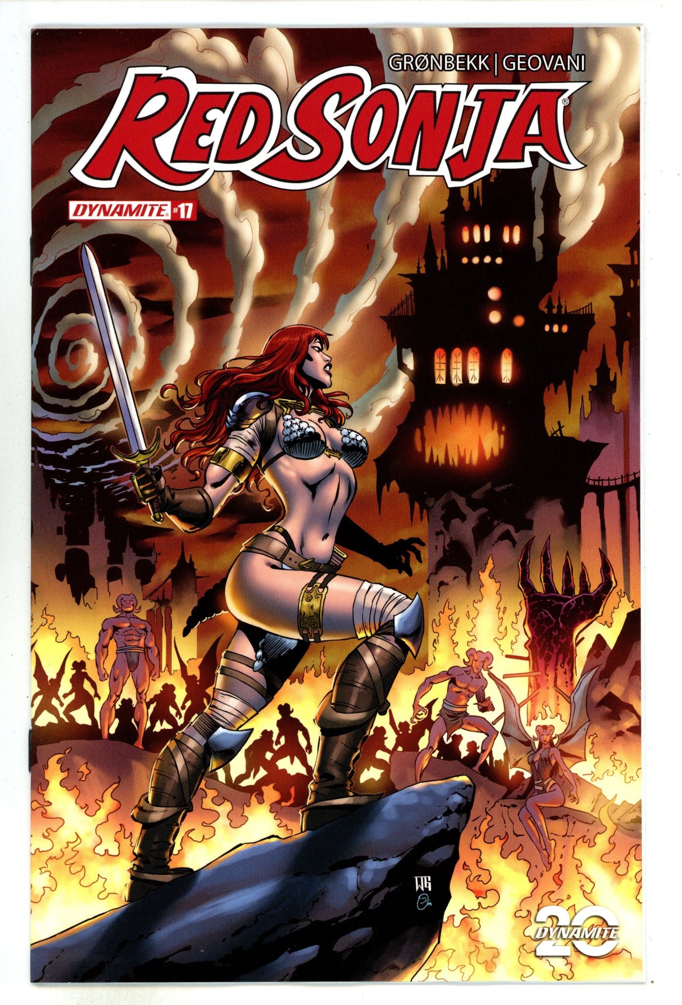 Red Sonja Vol 7 17 Geovani Variant (2025)