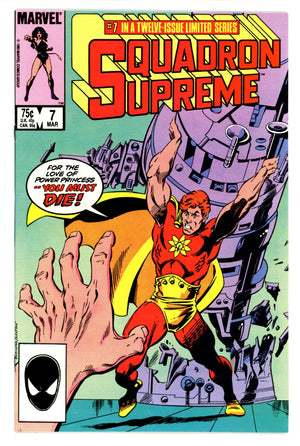 Squadron Supreme Vol 1 7 High Grade (1986)