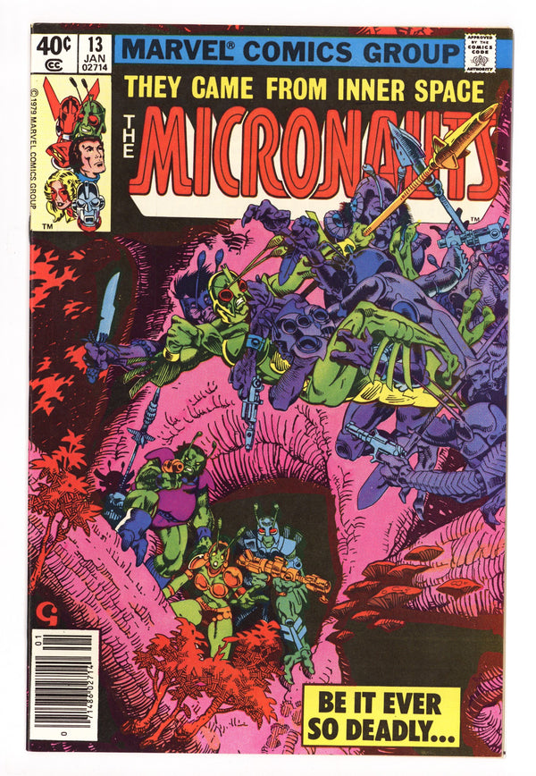 Micronauts Vol 1 13 Mid Grade (1980) Newsstand
