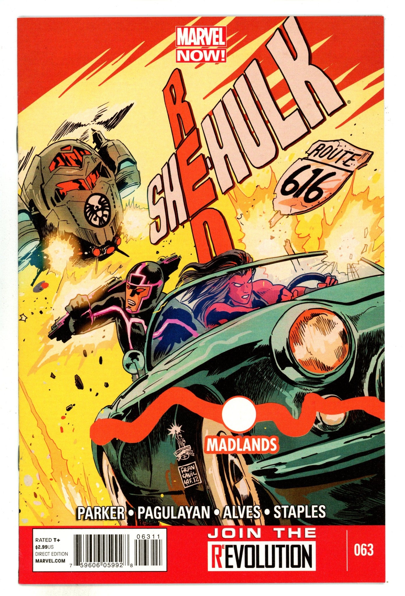 Red She-Hulk Vol 1 63 High Grade (2013) 