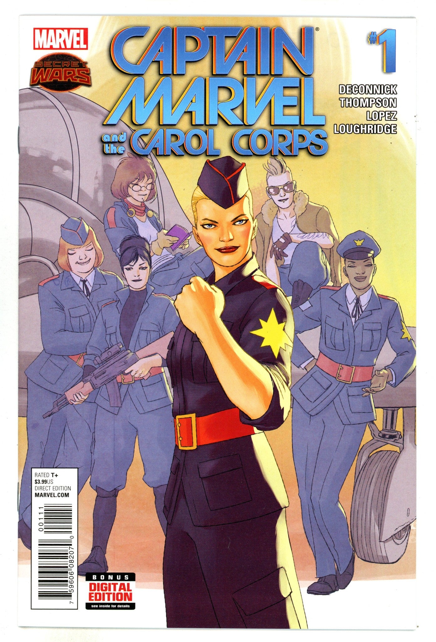 Captain Marvel & the Carol Corps 1 High Grade (2015) 