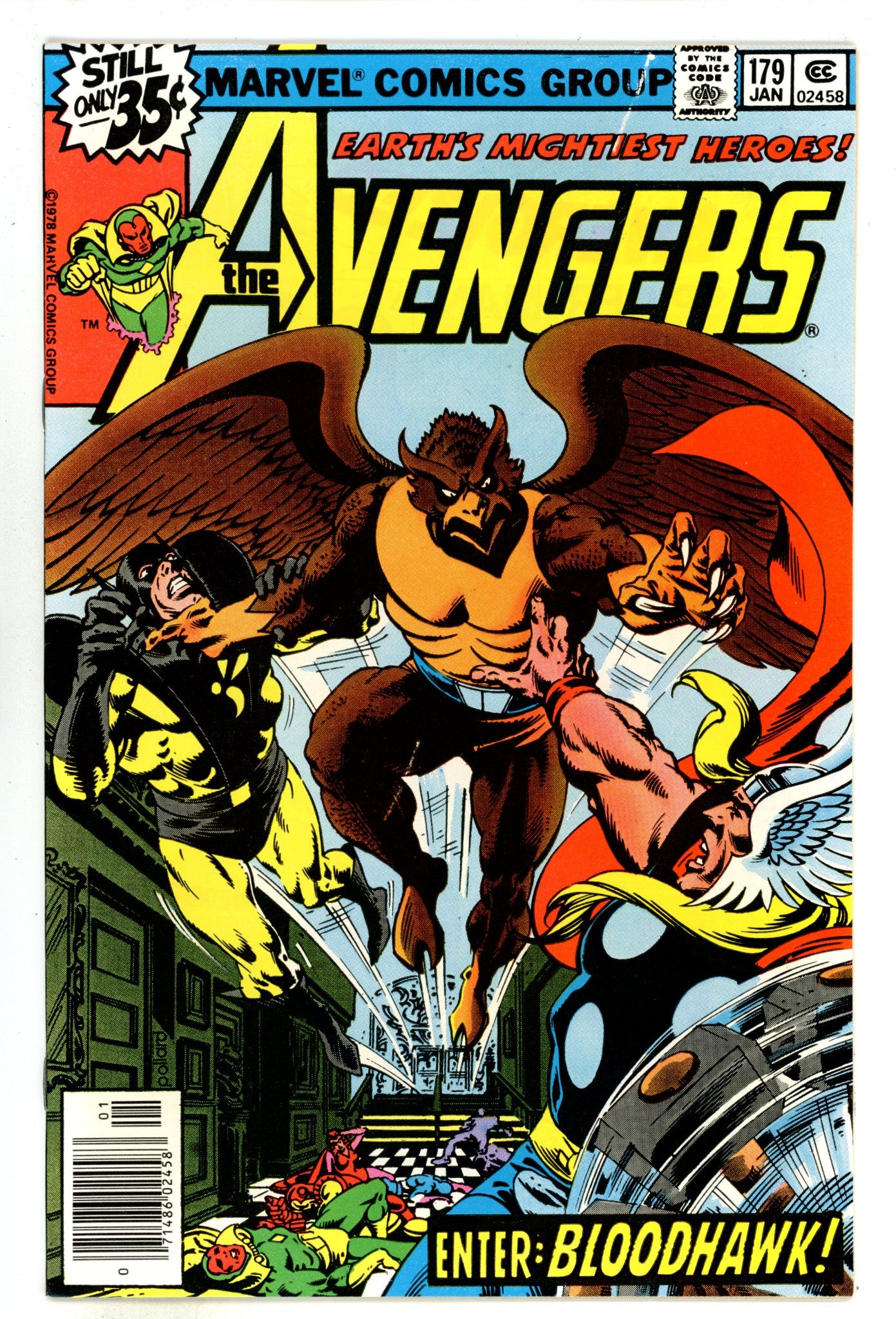 The Avengers Vol 1 179  VF/NM (9.0)   (1979)        