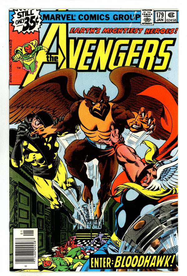 The Avengers Vol 1 179 VF/NM (9.0) (1979)