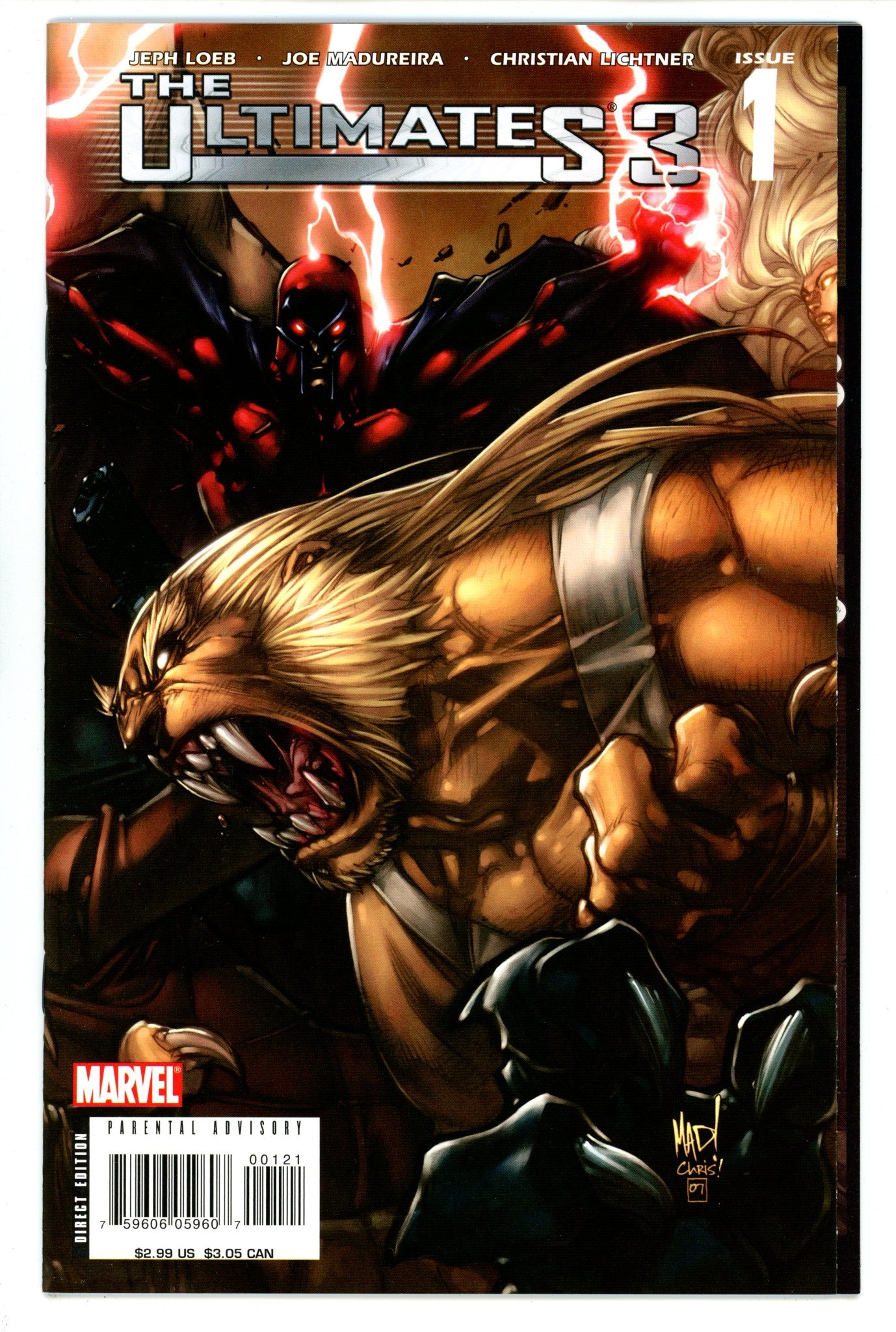Ultimates 3 Vol 3 1 High Grade (2008) Madureira Variant 