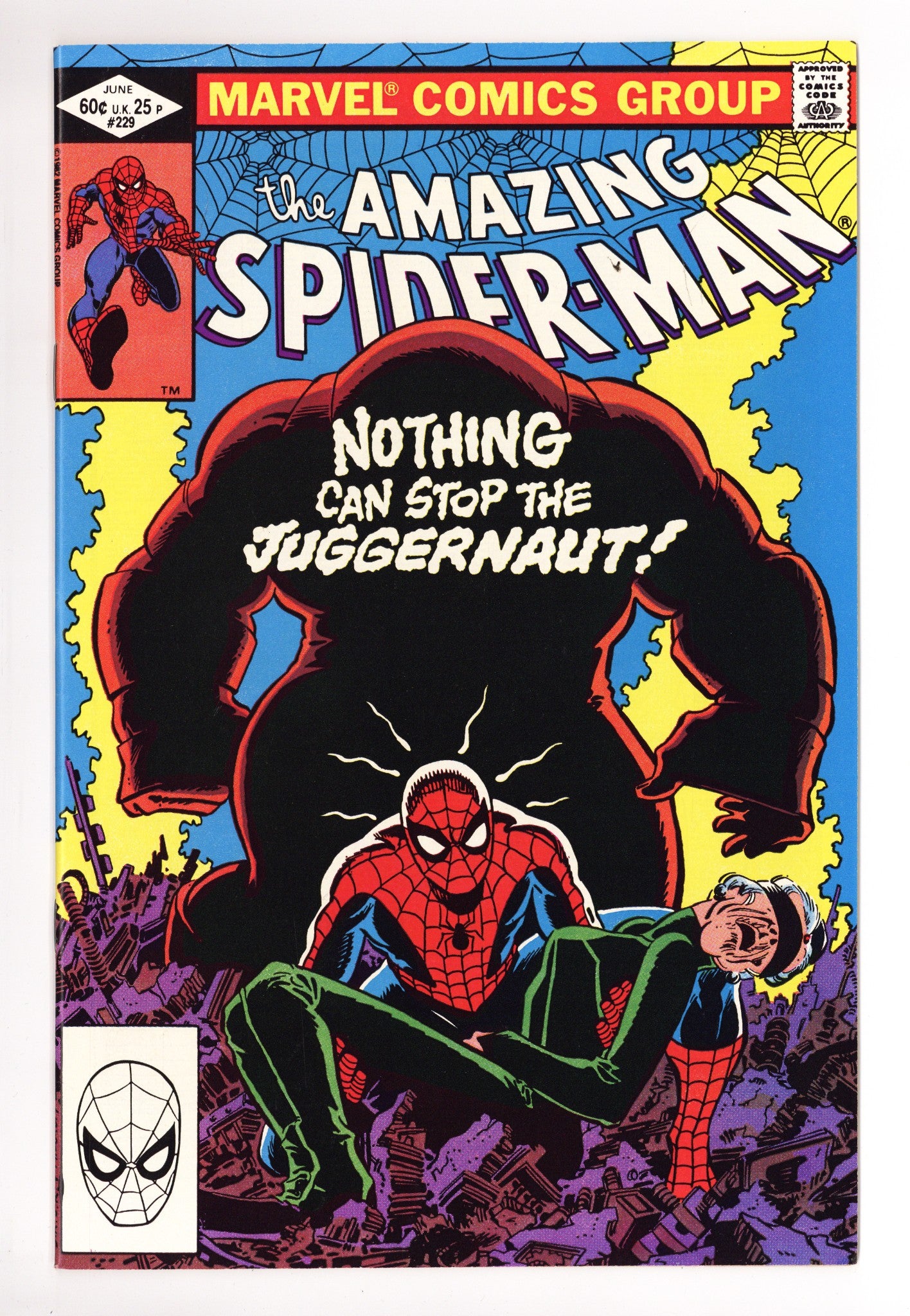 The Amazing Spider-Man Vol 1 229 NM- (9.2) (1982) 