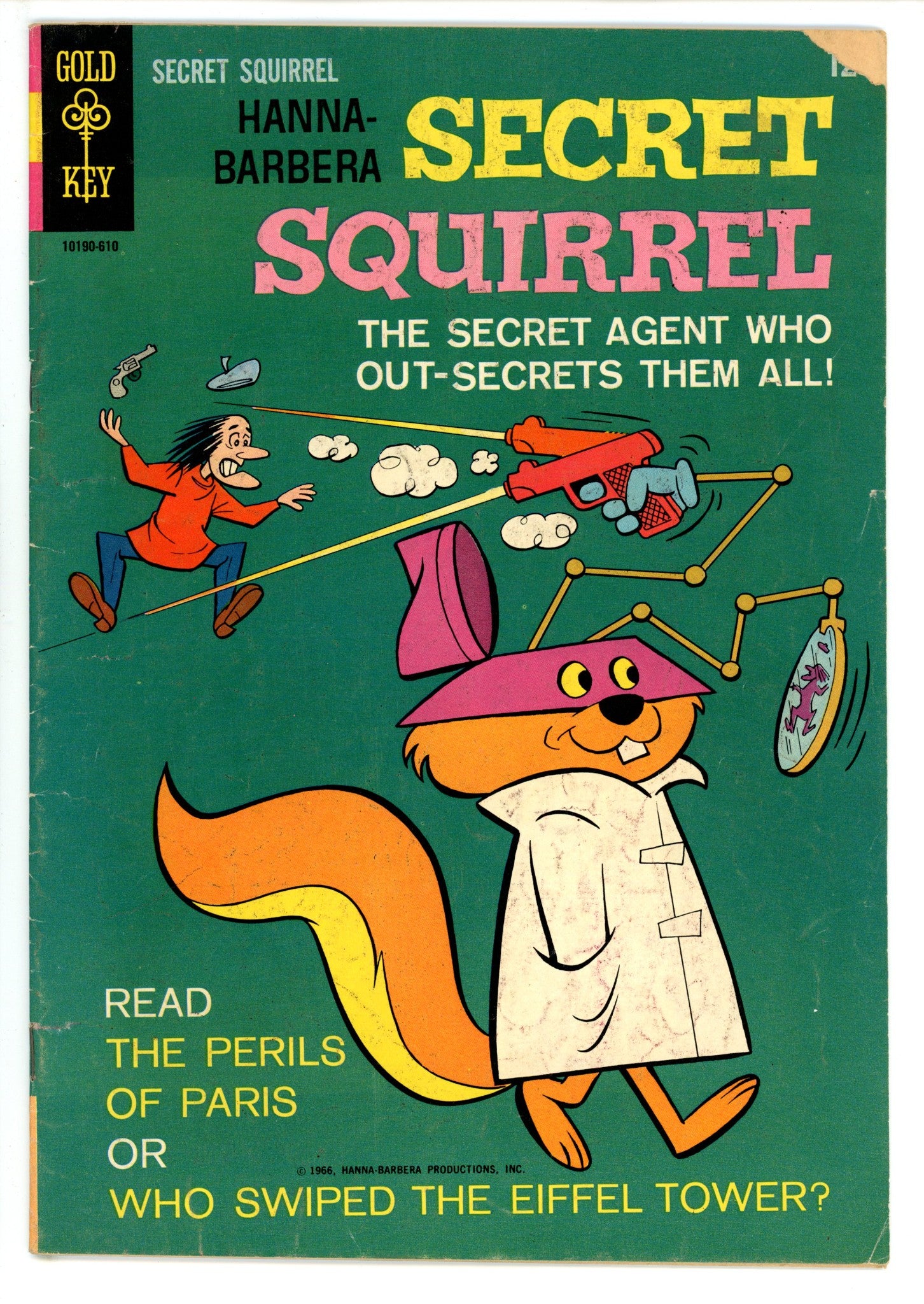 Secret Squirrel 1 GD/VG (1966)
