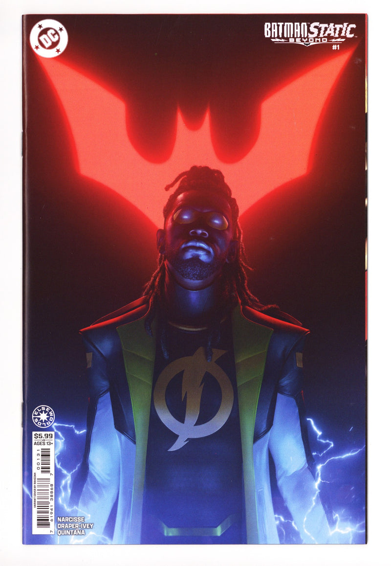 Batman Static Beyond 1 Rahzzah Variant (2025)