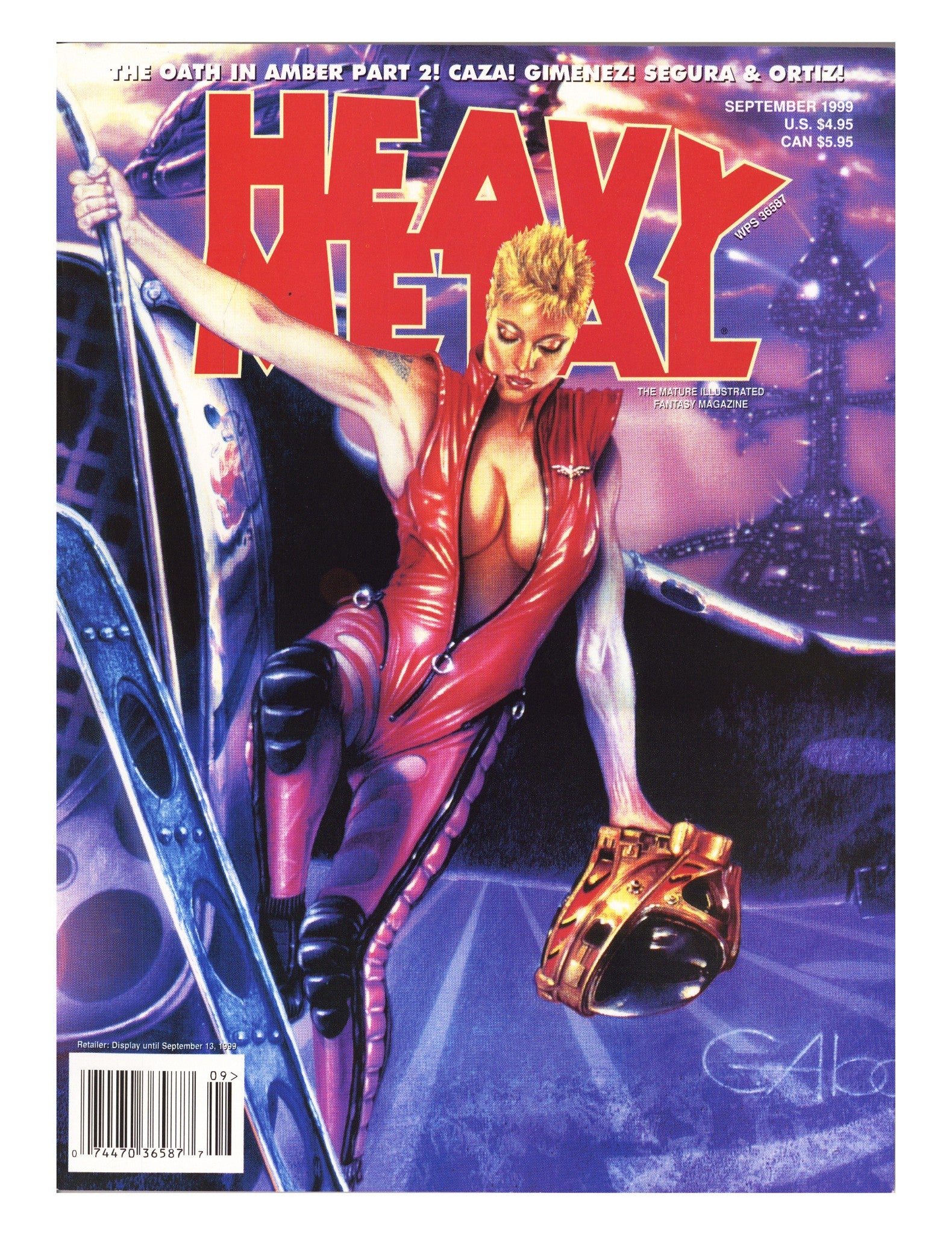 Heavy Metal Magazine Vol 23 9 Mid Grade (1999) 
