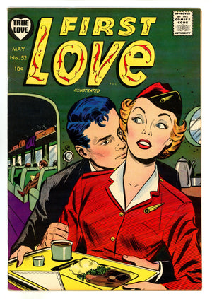 First Love Illustrated  52  VF- (7.5)  (1955)  