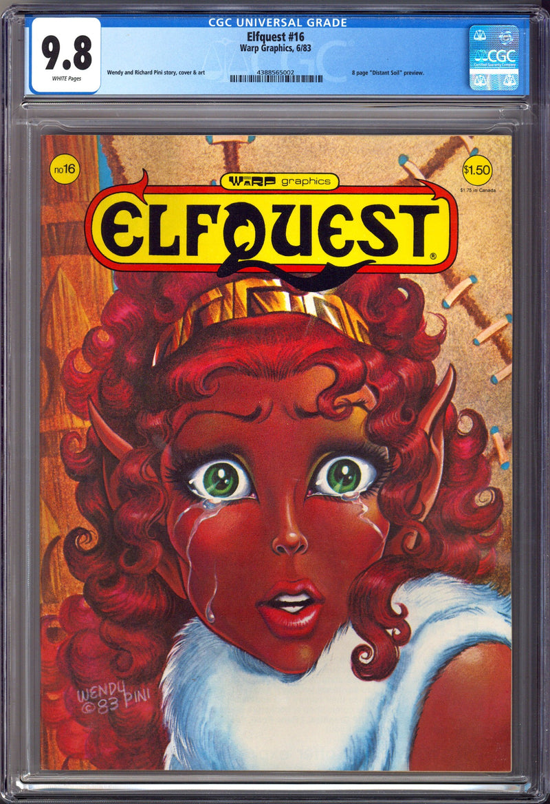 ElfQuest Vol 1 16 CGC 9.8 (NM/M) (1983) 