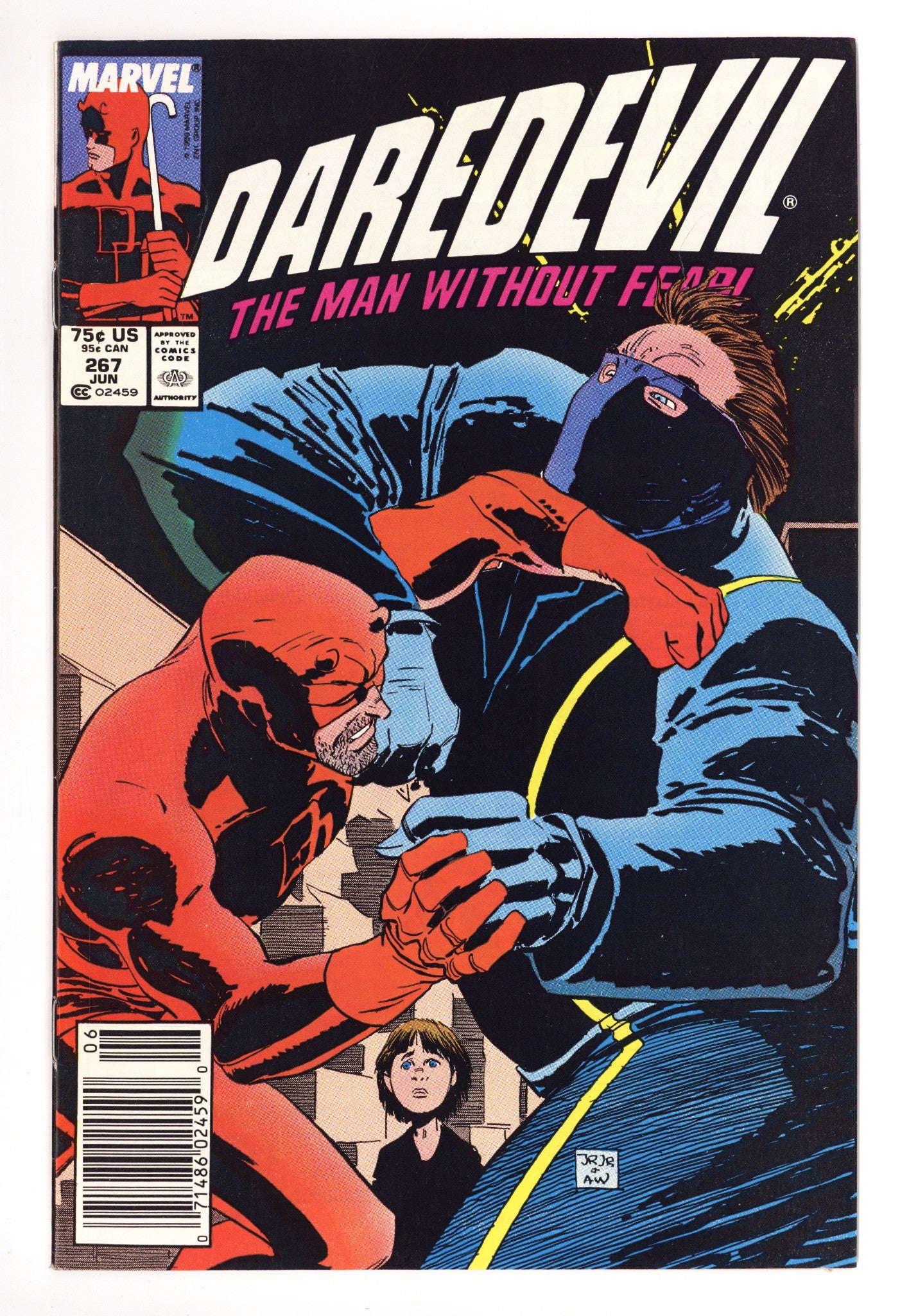 Daredevil Vol 1 267 Mid Grade (1989) Newsstand 
