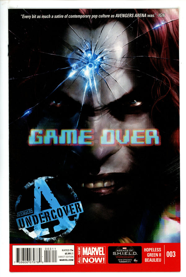 Avengers Undercover Vol 1 3 High Grade (2014)