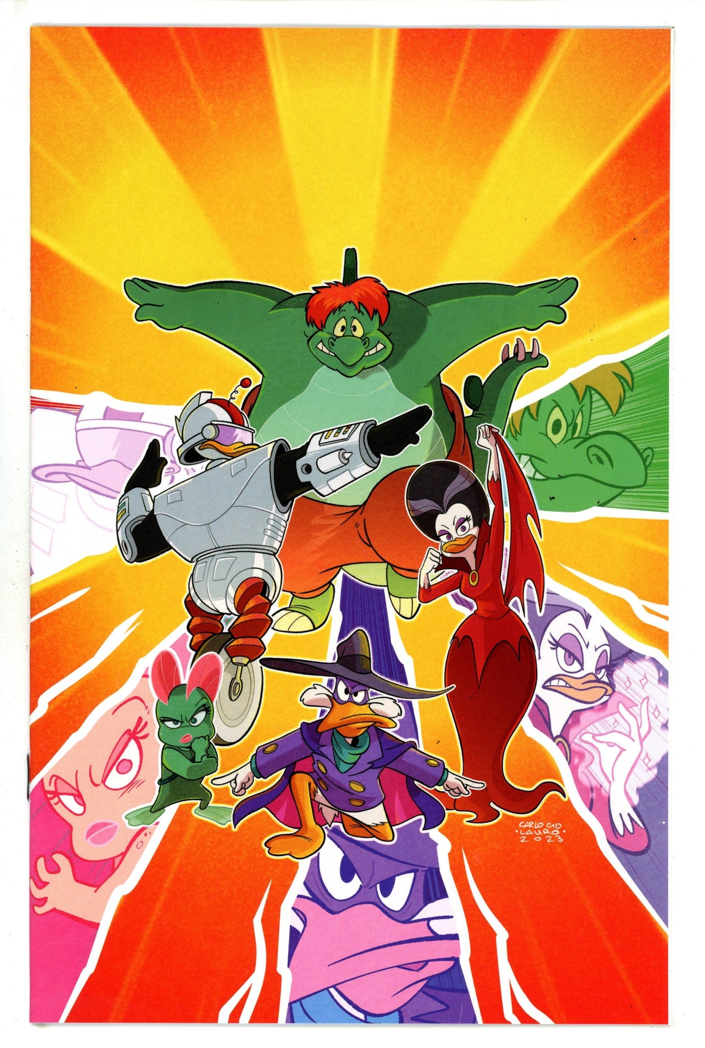 Darkwing Duck Vol 2 7 Lauro Virgin Incentive Variant (2023)