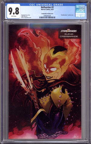 Hellverine Vol 1 2 CGC 9.8 (NM/M) (2024) Casagrande Variant