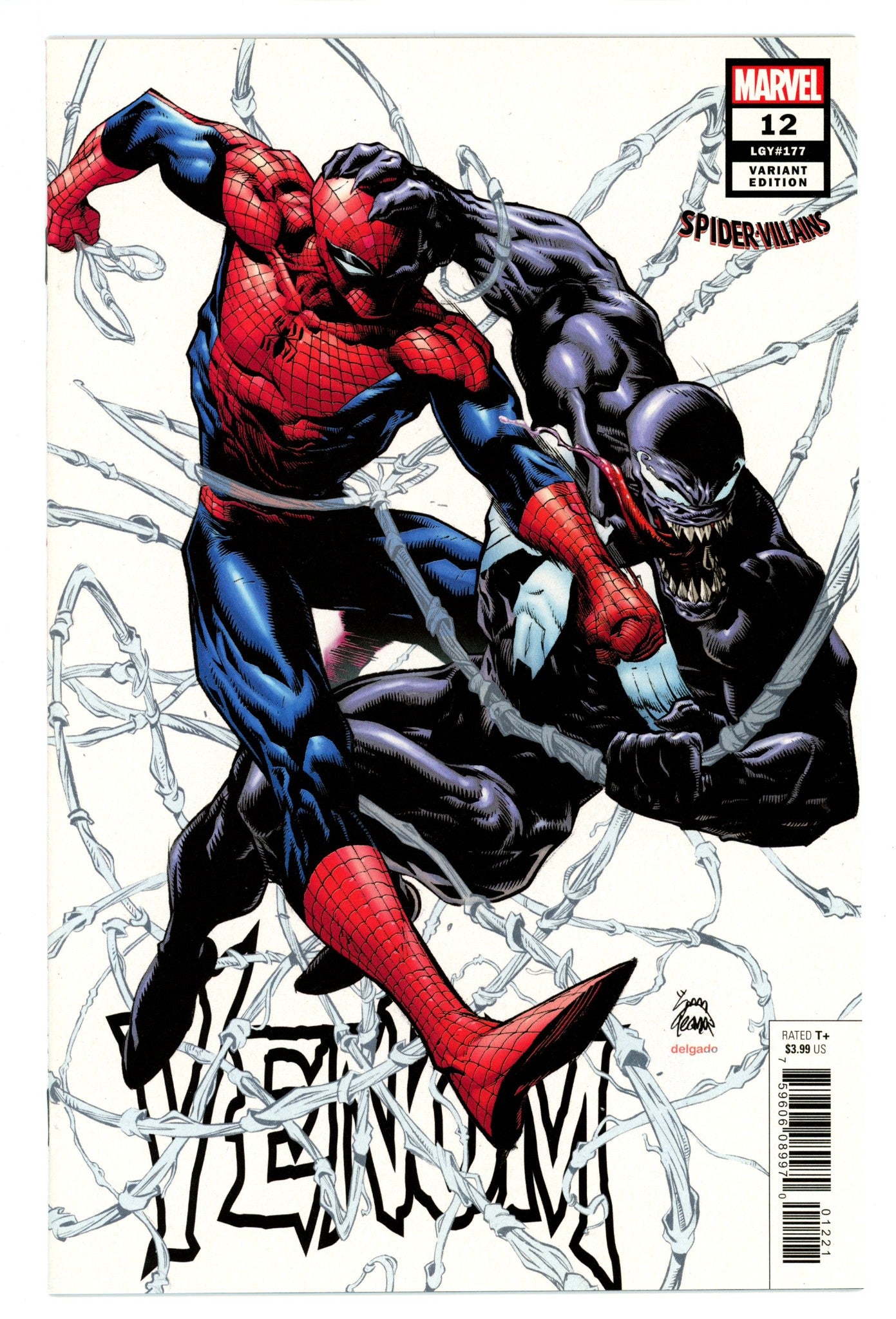 Venom Vol 4 12 (177) High Grade (2019) Stegman Variant 