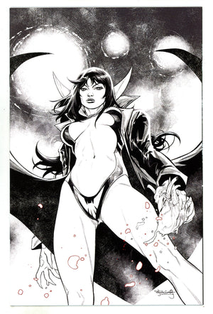 Vengeance of Vampirella Vol 2 23 High Grade (2021) Segovia B&W Virgin Incentive Variant