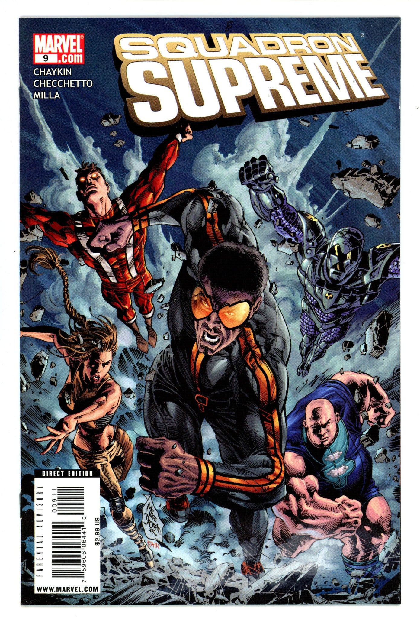 Squadron Supreme Vol 3 9 High Grade (2009) 