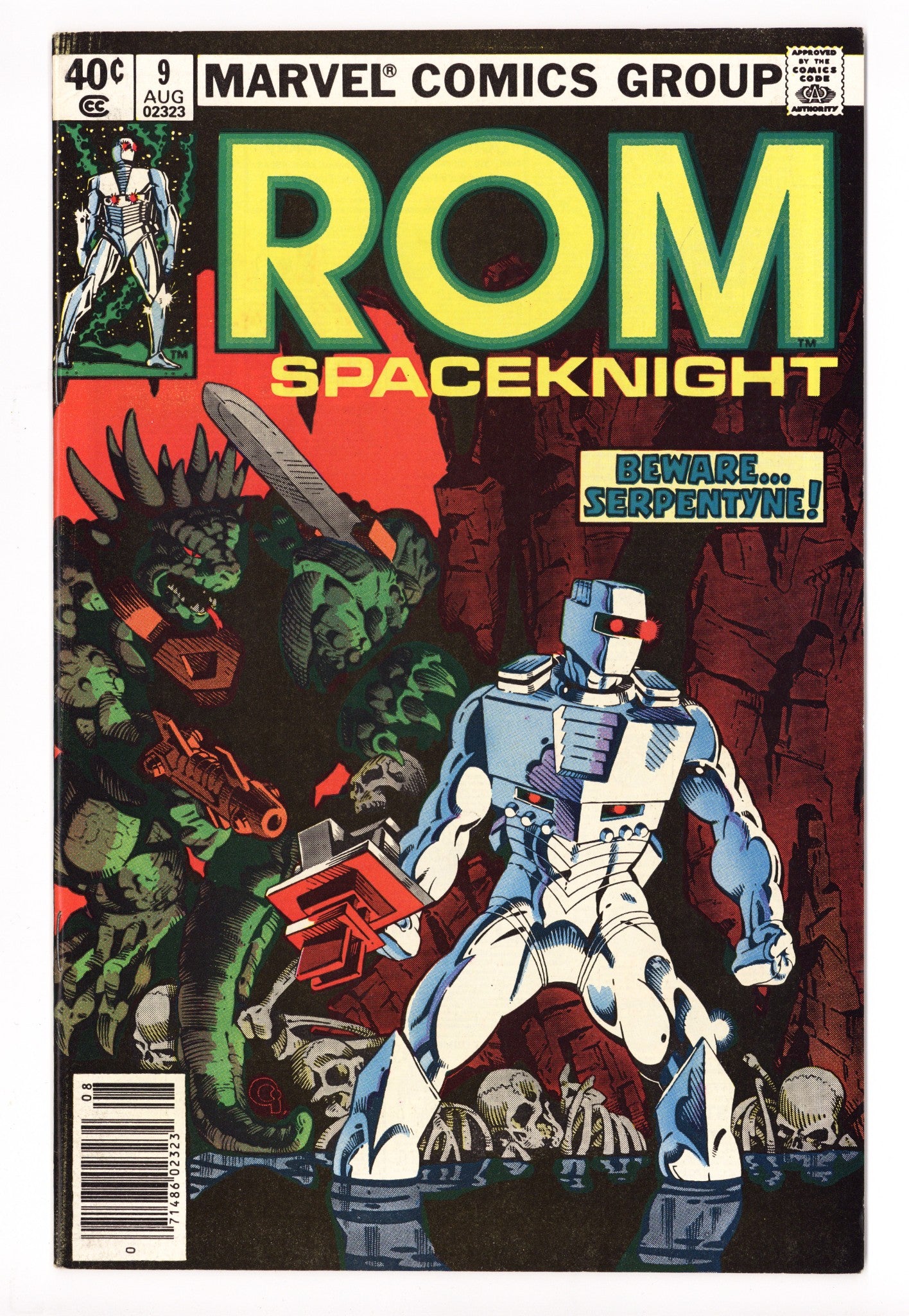 Rom Vol 1 9 Mid Grade (1980) Newsstand 