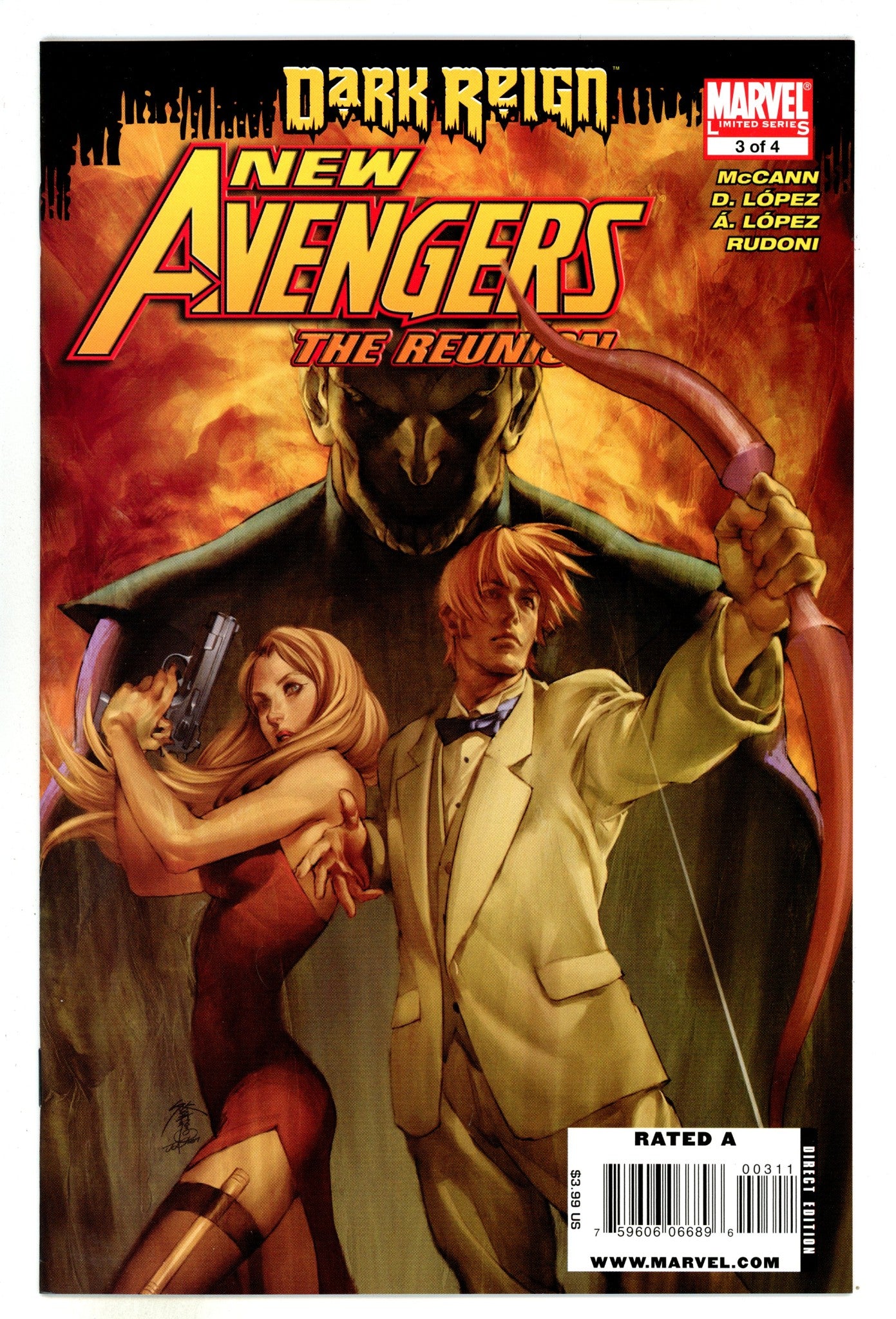 New Avengers: The Reunion 3 High Grade (2009) 