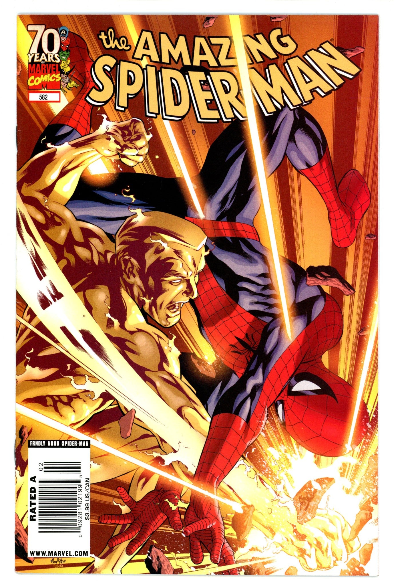 The Amazing Spider-Man Vol 2 582 FN/VF (7.0) (2009) Newsstand 