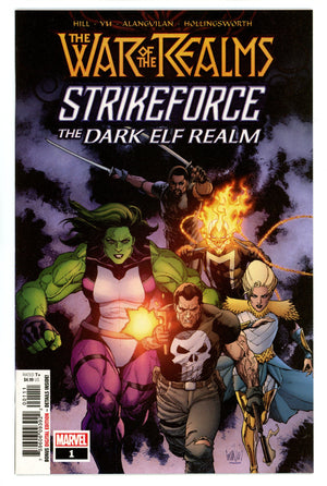 War of the Realms Strikeforce: The Dark Elf Realm 1 High Grade (2019)