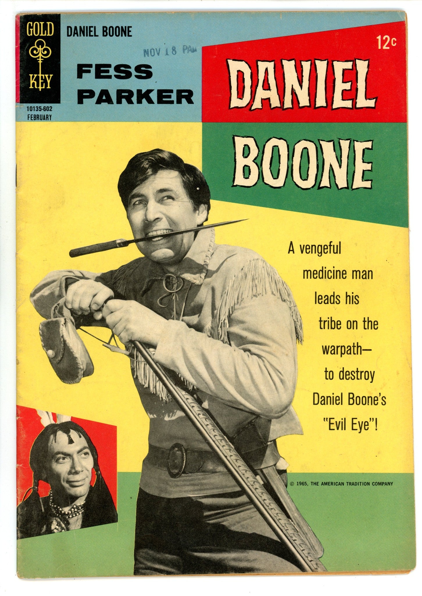 Daniel Boone 4 FN- (5.5) (1966) 