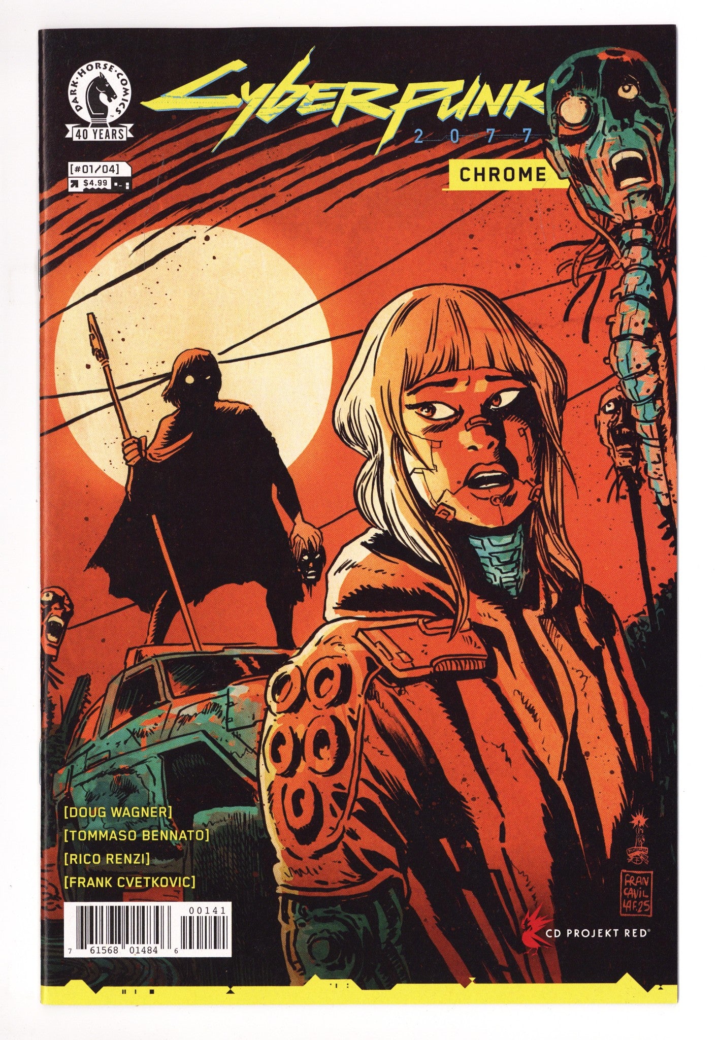 Cyberpunk 2077: Chrome 1 Francavilla Variant (2026)