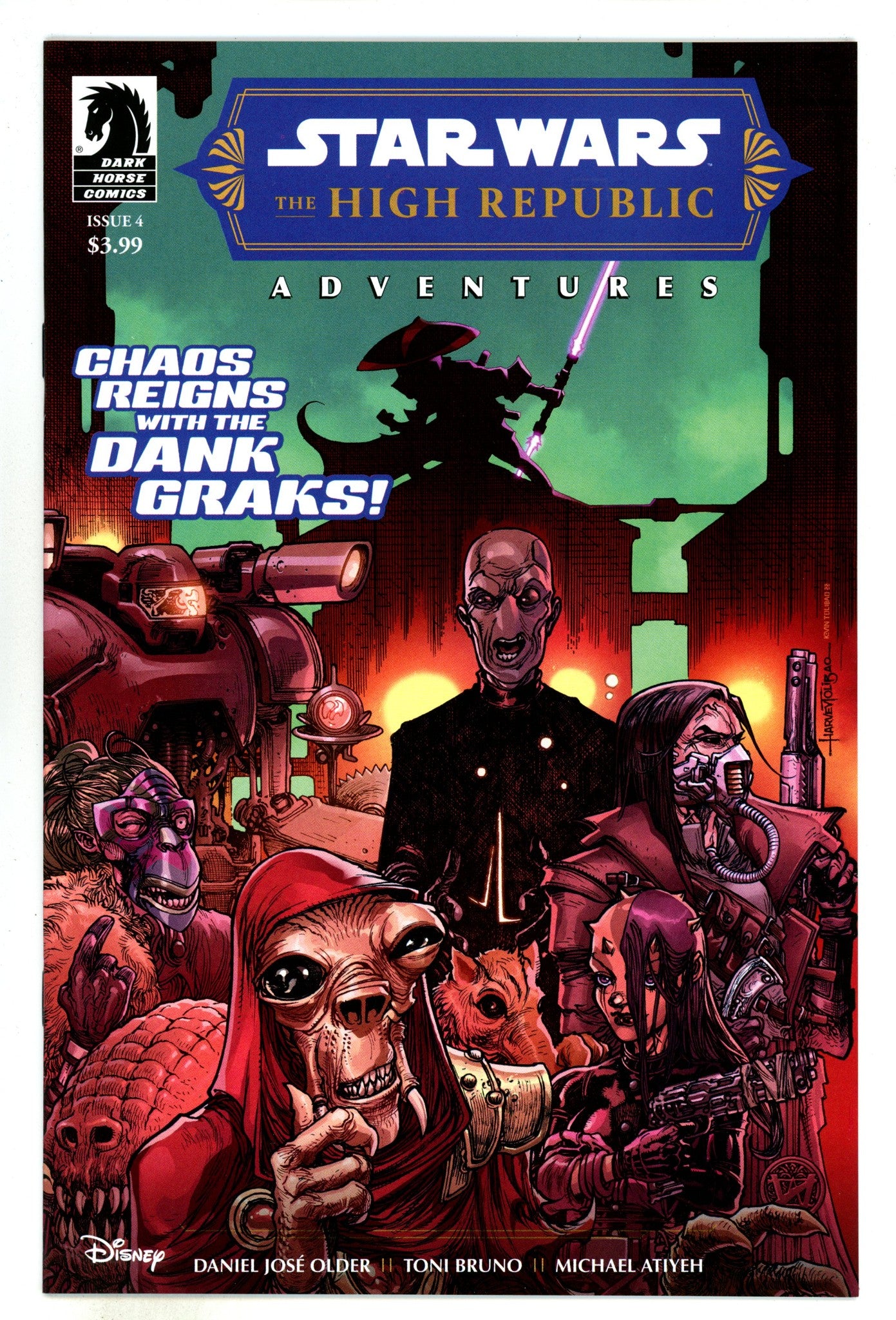Star Wars: The High Republic Adventures Vol 2 4 High Grade (2023) 