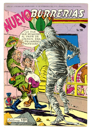 Burrerias 209 VG (4.0) (1972) 