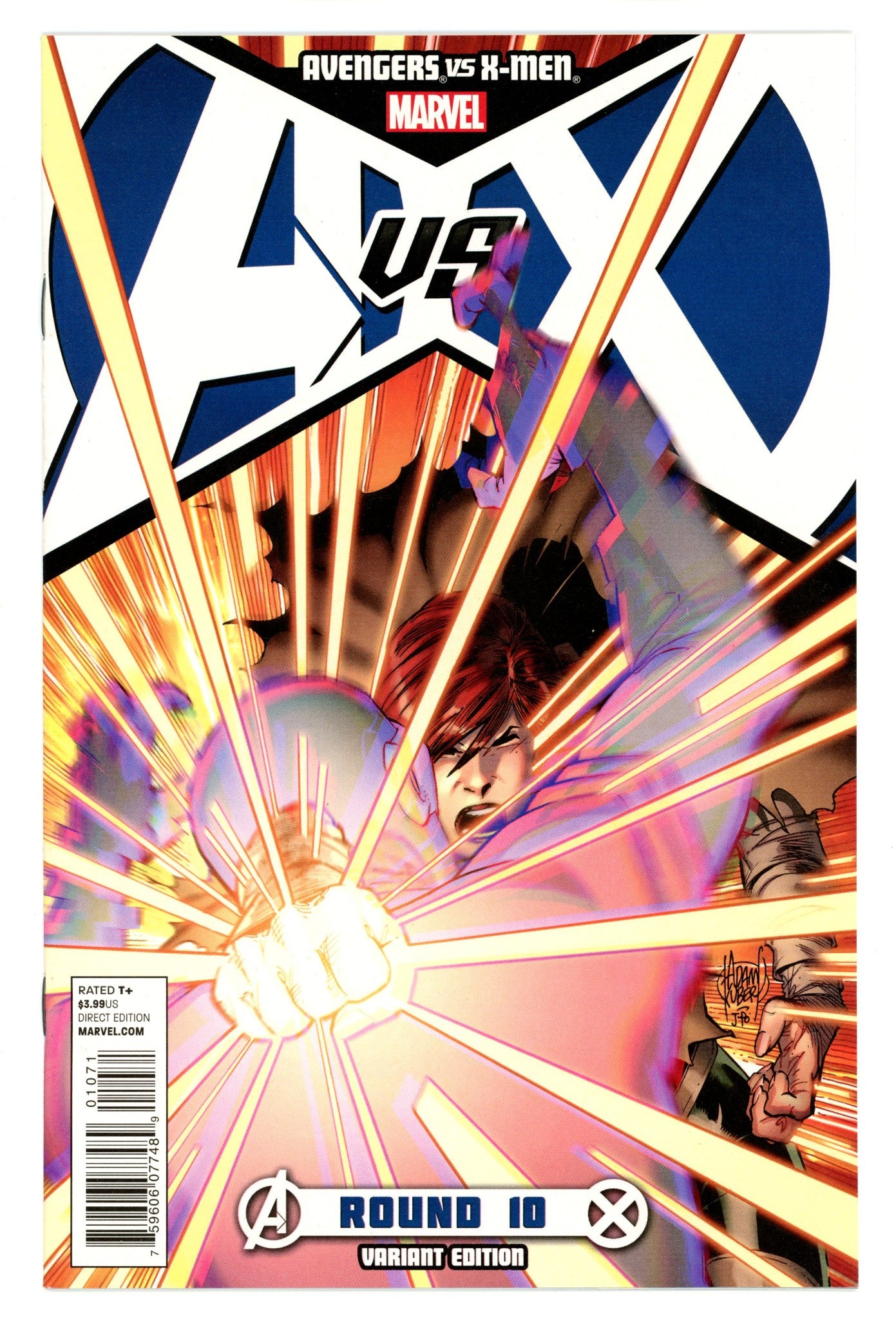 Avengers vs. X-Men 10 NM (9.4) (2012) Kubert Incentive Variant 