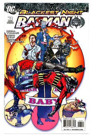 Blackest Night: Batman 3 VF/NM (9.0) (2009) Sienkiewicz Variant