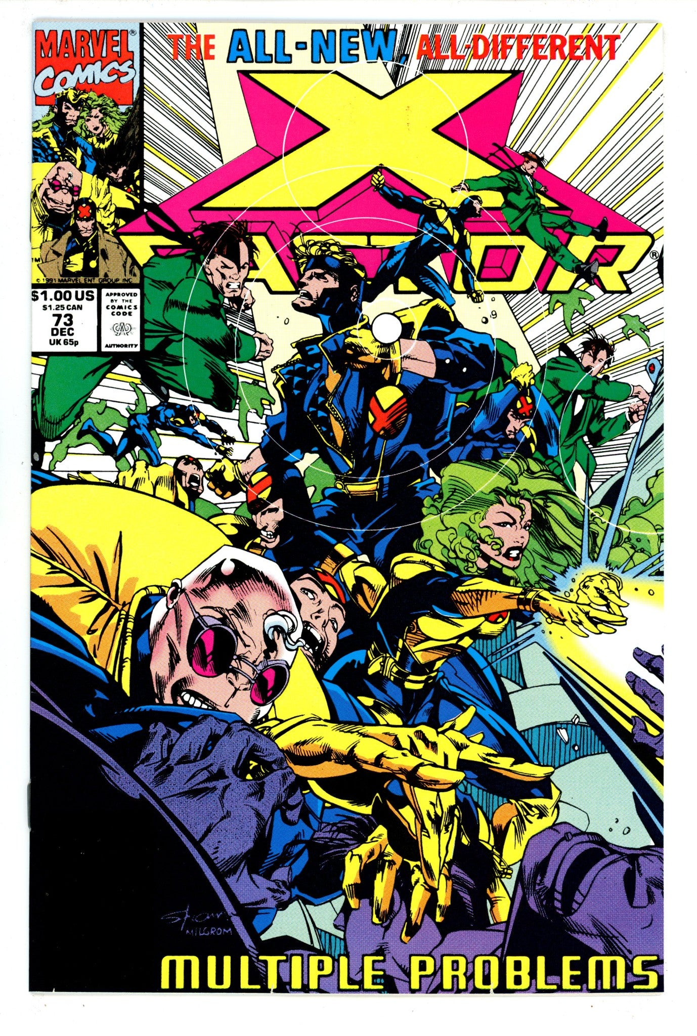X-Factor Vol 1 73 High Grade (1991) 