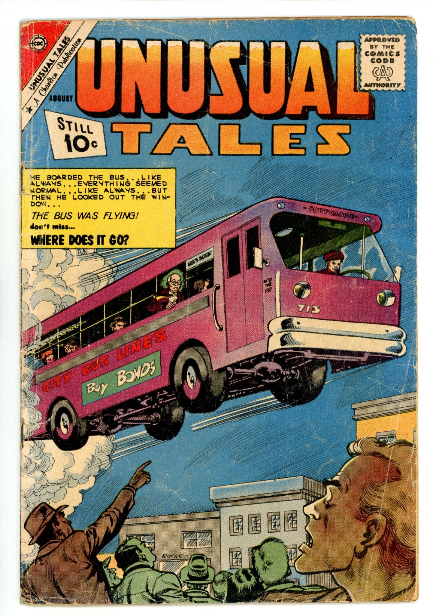 Unusual Tales 29 GD/VG (3.0) Tape (1961) 